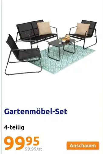 Action Gartenmöbel-Set 4-teilig Angebot