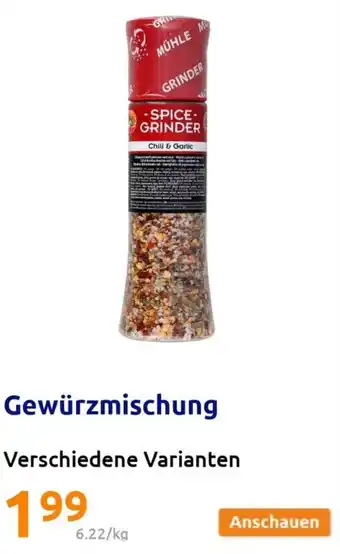 Action Gewürzmischung Angebot