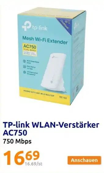 Action TP-link WLAN-Verstärker AC750 750 Mbps Angebot