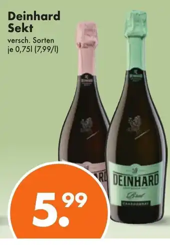 Trink und Spare Deinhard Sekt 0,75 l Angebot