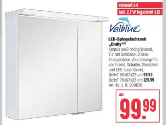 BayWa LED Spiegelschrank Emily Angebot