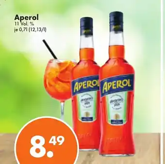 Trink und Spare Aperol 0,7L Angebot