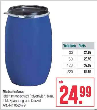 BayWa Maischefass Angebot