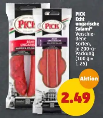 PENNY Pick Echt ungarische Salami 200g Angebot