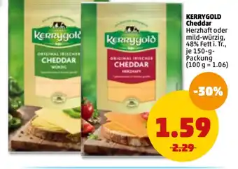 PENNY Kerrygold Cheddar 150g Angebot