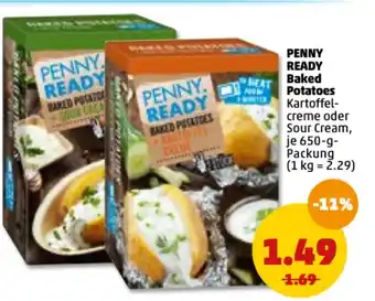 PENNY Penny Ready Baked Potatoes 650g Angebot