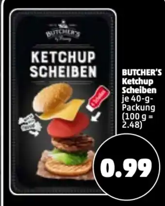 PENNY Butcher's Ketchup Scheiben 40g Angebot