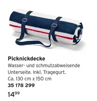 Tchibo Picknickdecke Angebot