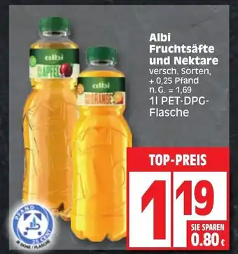 Edeka albi Fruchtsäfte und Nektare 1L Angebot