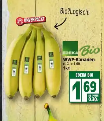 Edeka EDEKA BIO WWF-Bananen 1kg Angebot