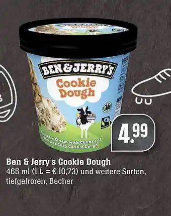 Scheck-in-Center Ben & Jerry's Cookie Dough Angebot