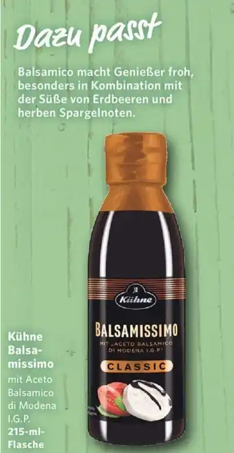 Combi Kühne Balsa-missimo 215 ml Flasche Angebot