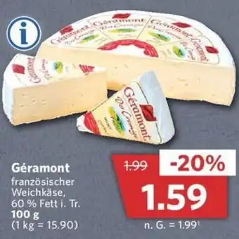 Combi Géramont 100 g Angebot