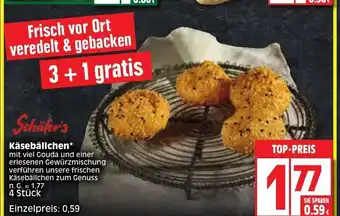 Edeka Schäfer's Käsebällchen* 4st Angebot