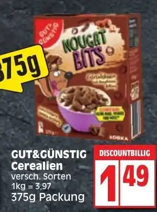 Edeka Cerealien versch. Sorten 375g Packung Angebot