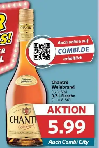 Combi Chantré Weinbrand 0,7-l-Flasche Angebot