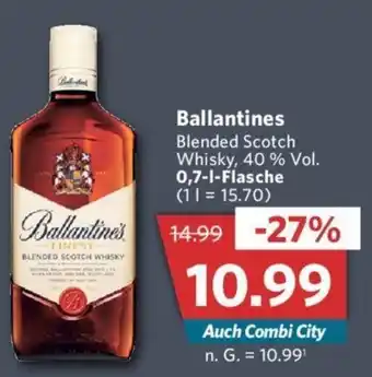 Combi Ballantines 0,7-l-Flasche Angebot