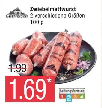 Marktkauf Gutfleisch Zwiebelmettwurst 100 g Angebot