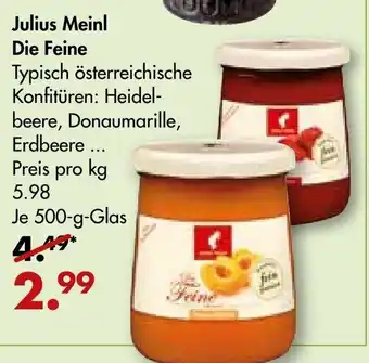 Galeria Markthalle Julius Meinl Die Feine 500g Angebot