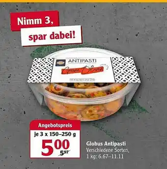 Globus Globus Antipasti Angebot