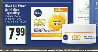 E-Center Nivea Q10 Power Anti-falten Tagepsflege Angebot