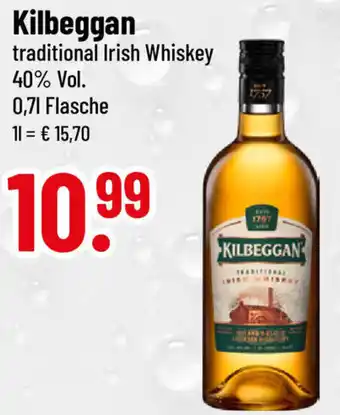 trinkgut Kilbeggan traditional Irish Whiskey 0,7 L Flasche Angebot