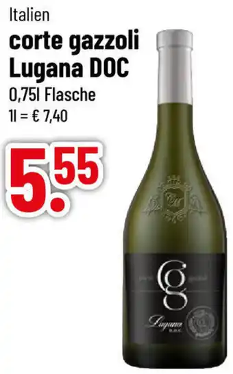 trinkgut Italien corte gazzoli Lugana DOC 0,75 L Flasche Angebot