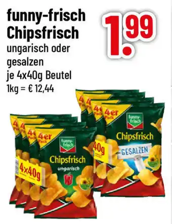 trinkgut funny-frisch Chipsfrisch 4x40g Beutel Angebot