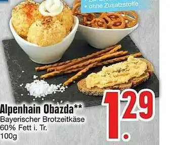 Edeka Alpenhain Obazda Angebot