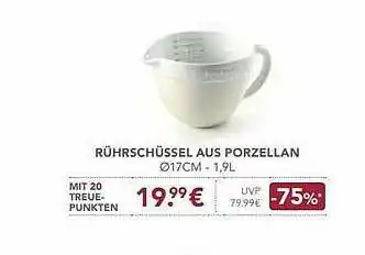 Edeka Rührschüssel Aud Porzellan Angebot