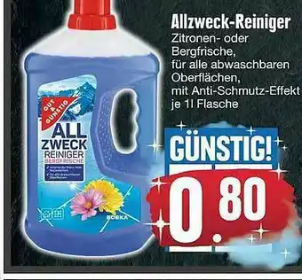 Edeka Gut & Günstig Allzweck-reiniger Angebot