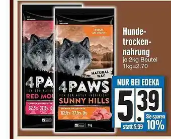 Edeka Hundetrockennahrung Angebot