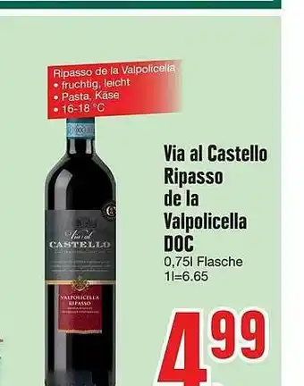 Edeka Via Al Castello Ripasso De La Valpolicella Doc Angebot