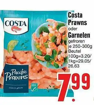 Edeka Costa Prawns Oder Carnelen Angebot