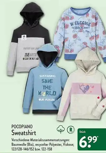 Aldi Nord Pocopiano Sweatshirt Angebot