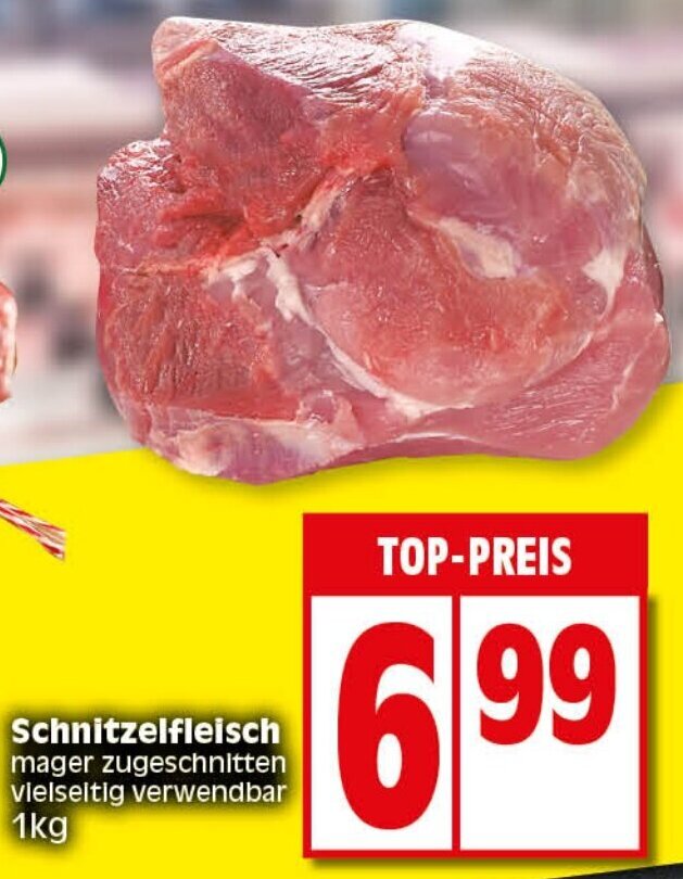 Elli Markt Schnitzelfleisch 1kg Angebot