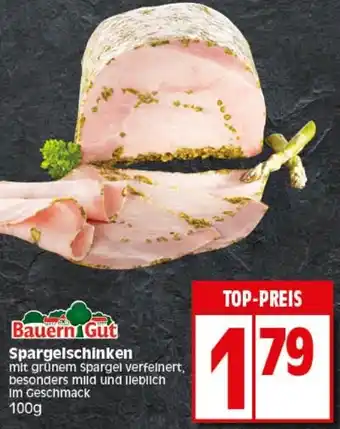 Elli Markt Bauern Gut Spargelschinken 100 g Angebot