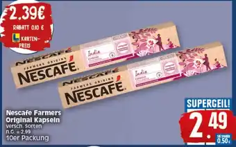 Elli Markt Nescafe Farmers Original Kapseln 10er Packung Angebot