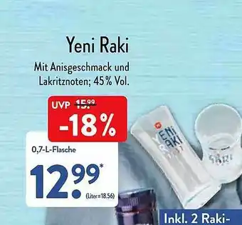 Aldi Nord Yeni Raki Angebot