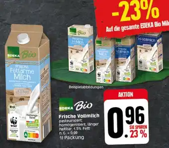 Elli Markt EDEKA Bio Frische Vollmilch 1 L Packung Angebot