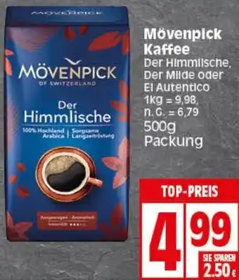 Elli Markt Mövenpick Kaffee 500 g Packung Angebot