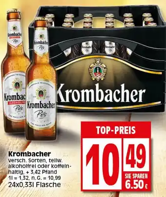 Elli Markt Krombacher 24x0,33 L Flasche Angebot