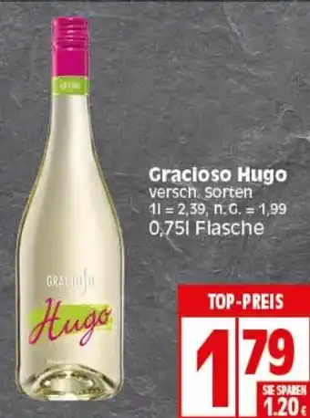 Elli Markt Gracioso Hugo 0,75 L Flasche Angebot