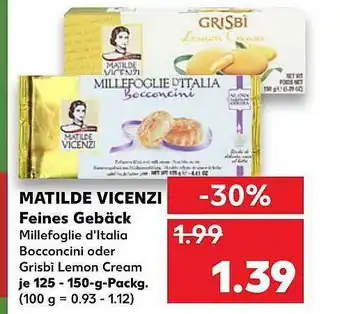 Kaufland Matilde Vicenzi Feines Gebäck Angebot