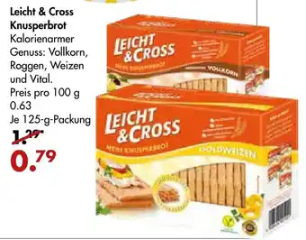 Galeria Markthalle Leicht & Cross Knusperbrot 125g Angebot