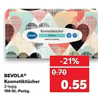 Kaufland Bevola Kosmetiktücher Angebot