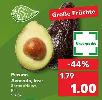 Kaufland Peruan. Avocado, Lose Angebot