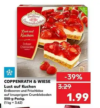 Kaufland Coppenrath & Wiese Lust Auf Kuchen Angebot