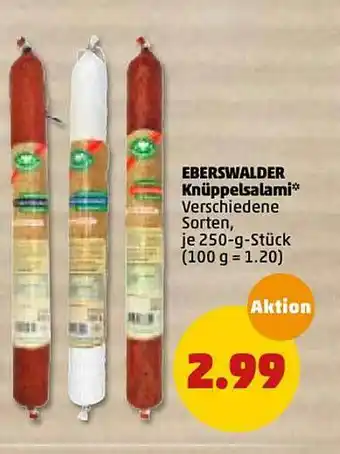 PENNY Eberswalder Knüppelsalami Angebot