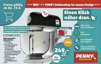 PENNY Kenwood Küchenmaschine Kmix Kmx750 Angebot